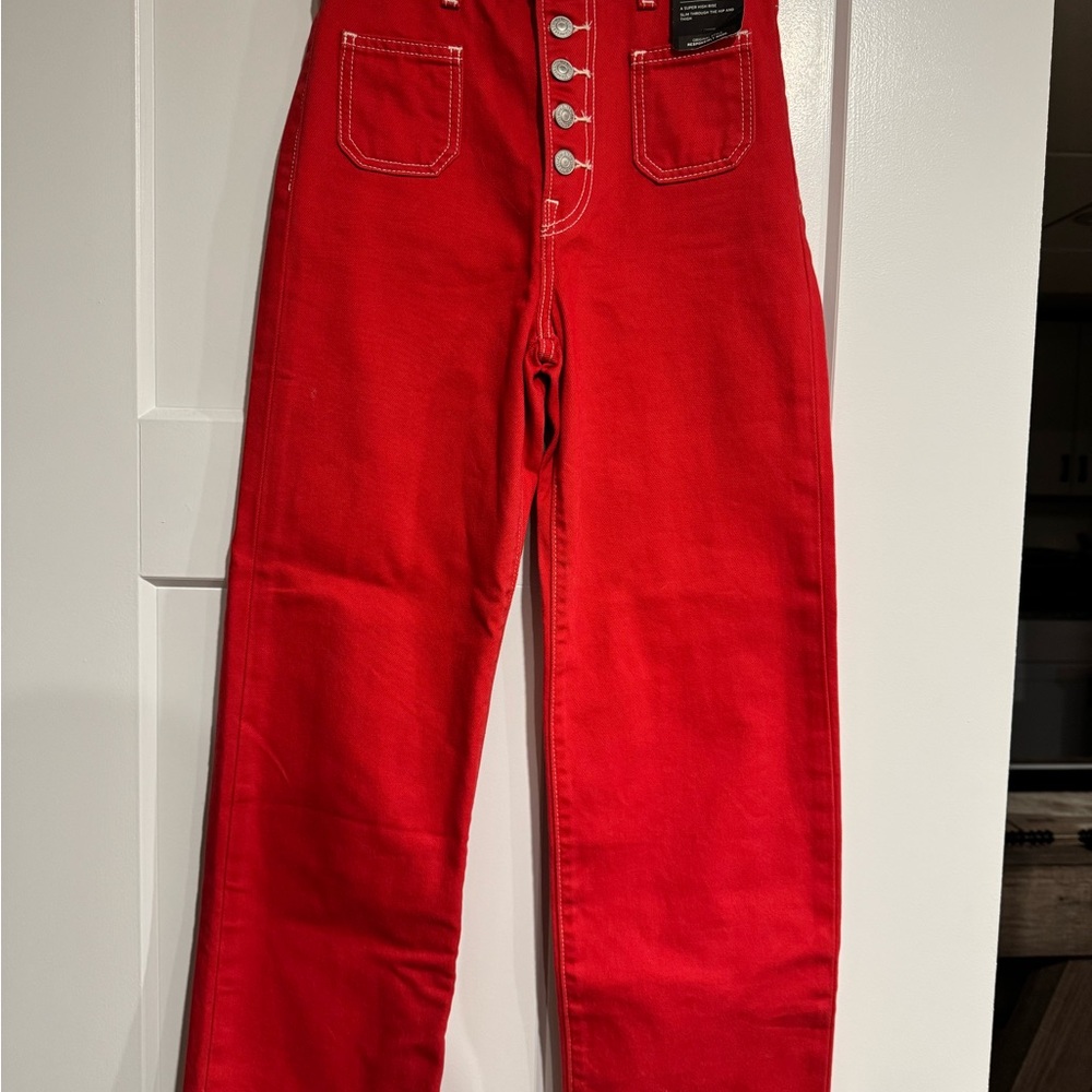 Levi's Ribcage Straight Ankle Jeans